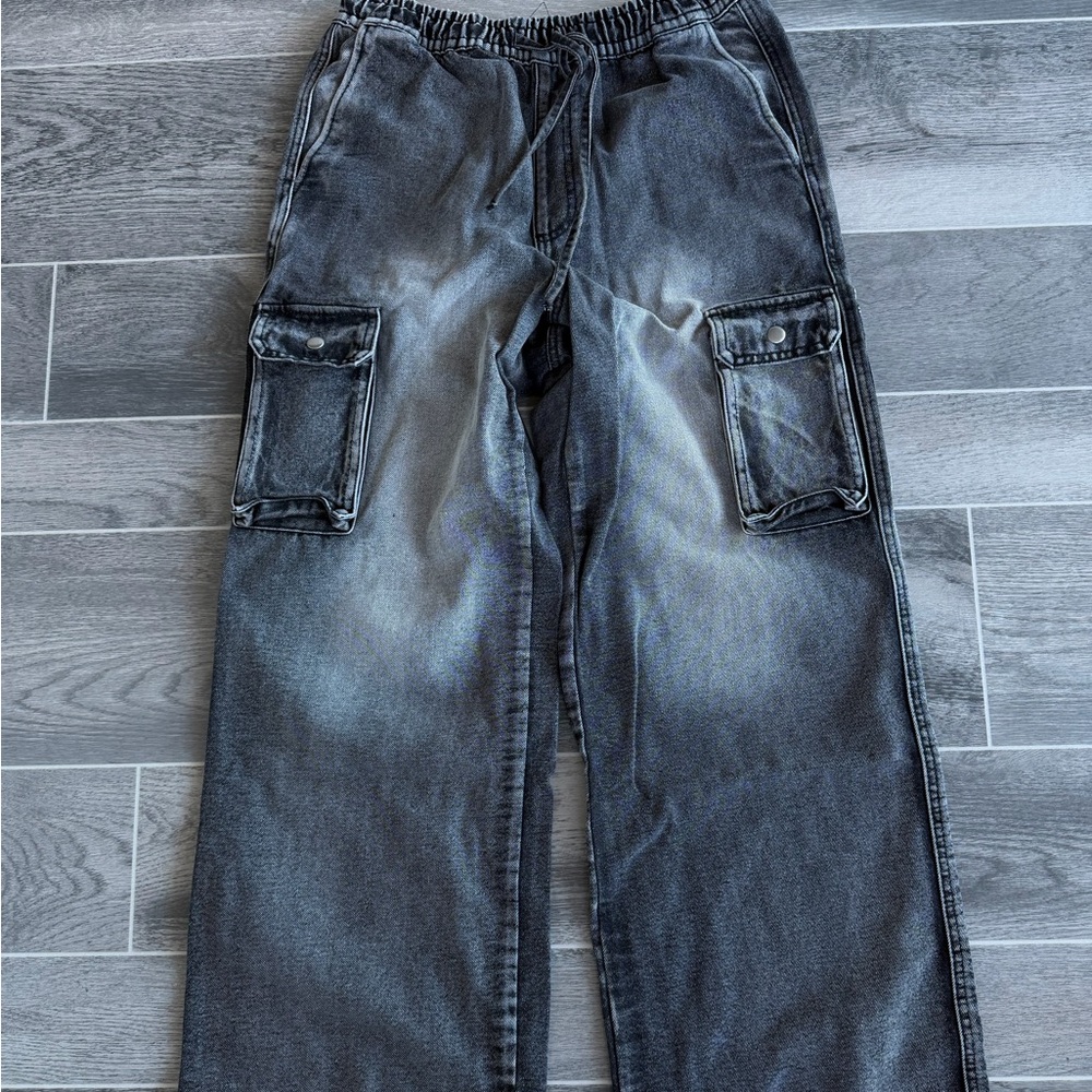 Fashion Nova Men's Relaxed Jeans - Black